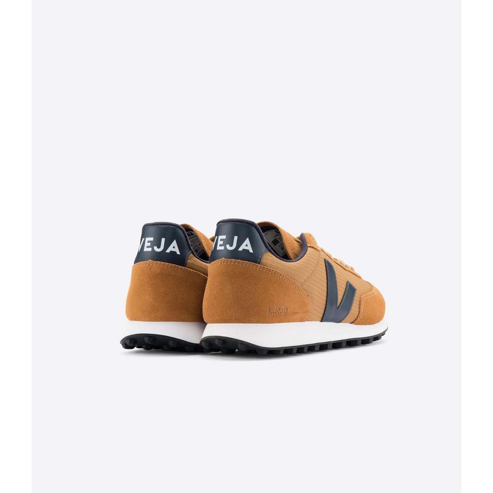 Men's Veja RIO BRANCO RIPSTOP Running Shoes Brown | SG 166EBC